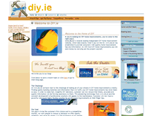 Tablet Screenshot of diy.ie